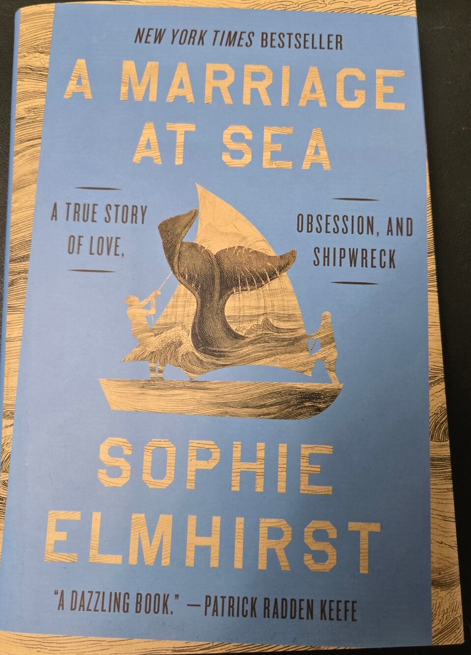 A Marriage At Sea by Sophie Elmhirst, Hardback Memoir